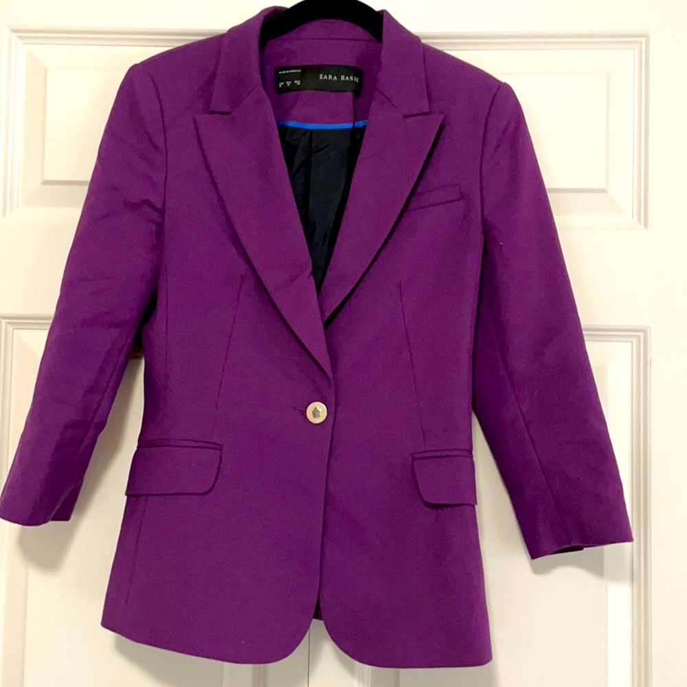 Purple Blazer